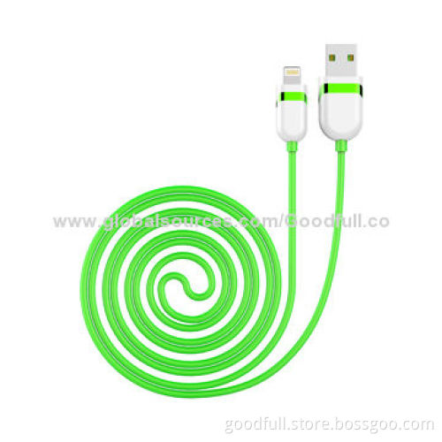 Colorful USB Cable for iPhone 5 with Charging and Sync Data